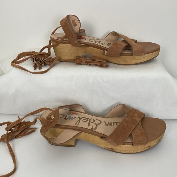 Sam Edelman Jenna Clog Wrap Sandals Size 7 - Picture 6 of 13